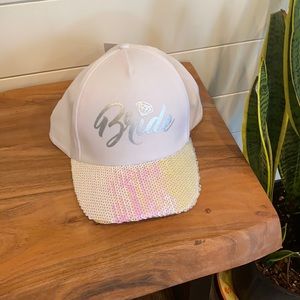 Bride Sequin Baseball Hat